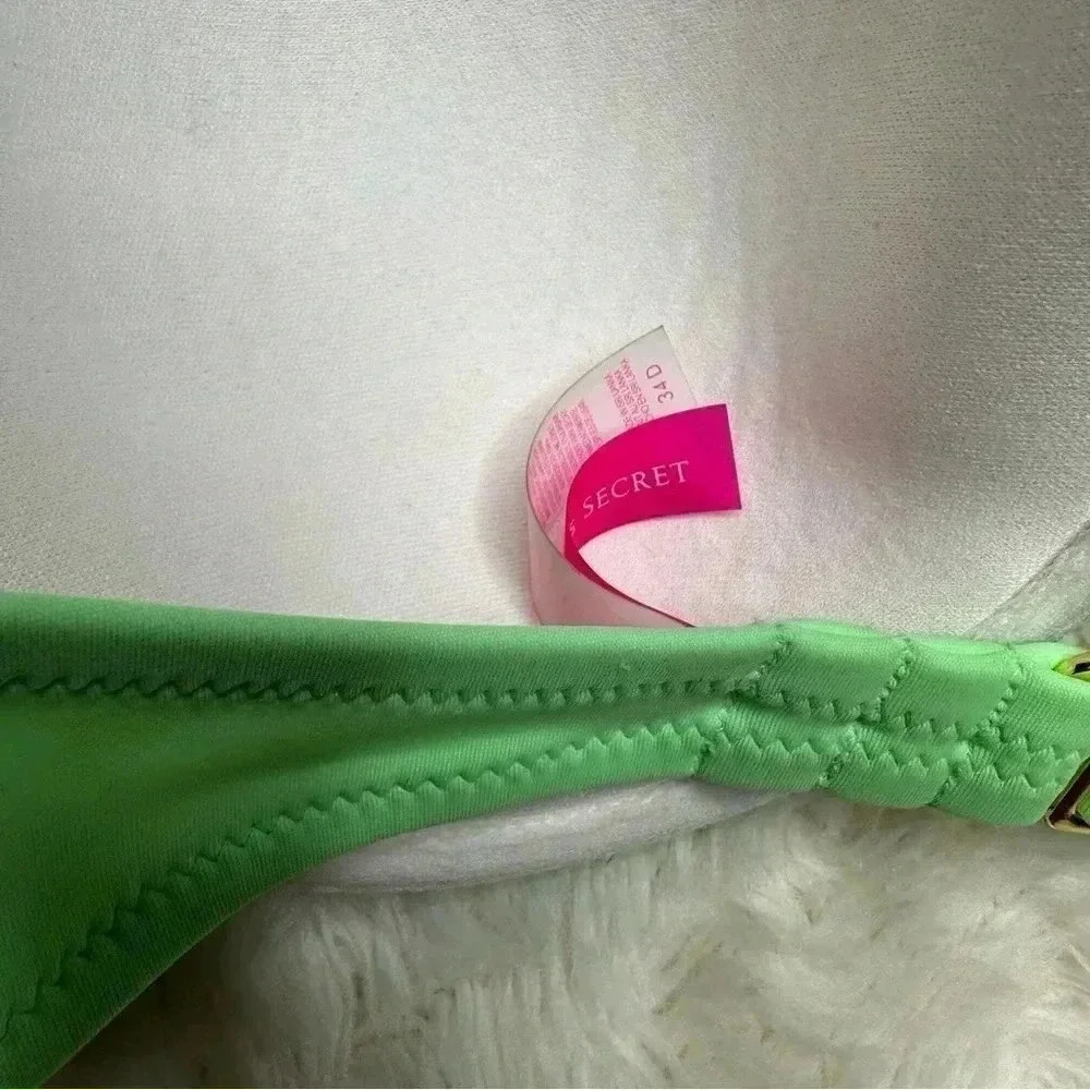Victoria’s Secret Strapless Bra Gems Green Size 34D - Picture 10 of 16